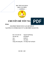 Nguyễn Thị Phượng - 18A4010427 - Giải pháp nâng cao lợi nhuận tại CTCP Đầu tư và Cho thuê tài sản TNL - TS. Phạm Thị Vân Huyền