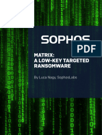 Sophoslabs Matrix Report