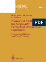 Numerical Methods For Singularly Perturbed Differential Equations Convection-Diffusion and Flow Problems by Hans-Görg Roos, Martin Stynes, Lutz Tobiska (Auth.)