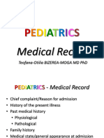 Pediatric Medical Record