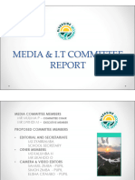 Media Committee Report