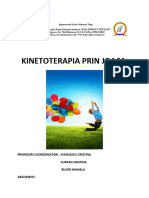 Proiect Kinetoterapia Prin Joaca