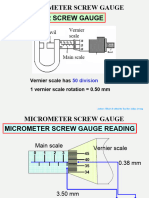 1.4.2 Micrometer Screw Gauge