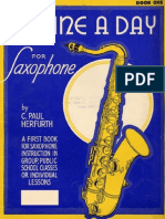 A Tune A Day Saxophone Course Book 1