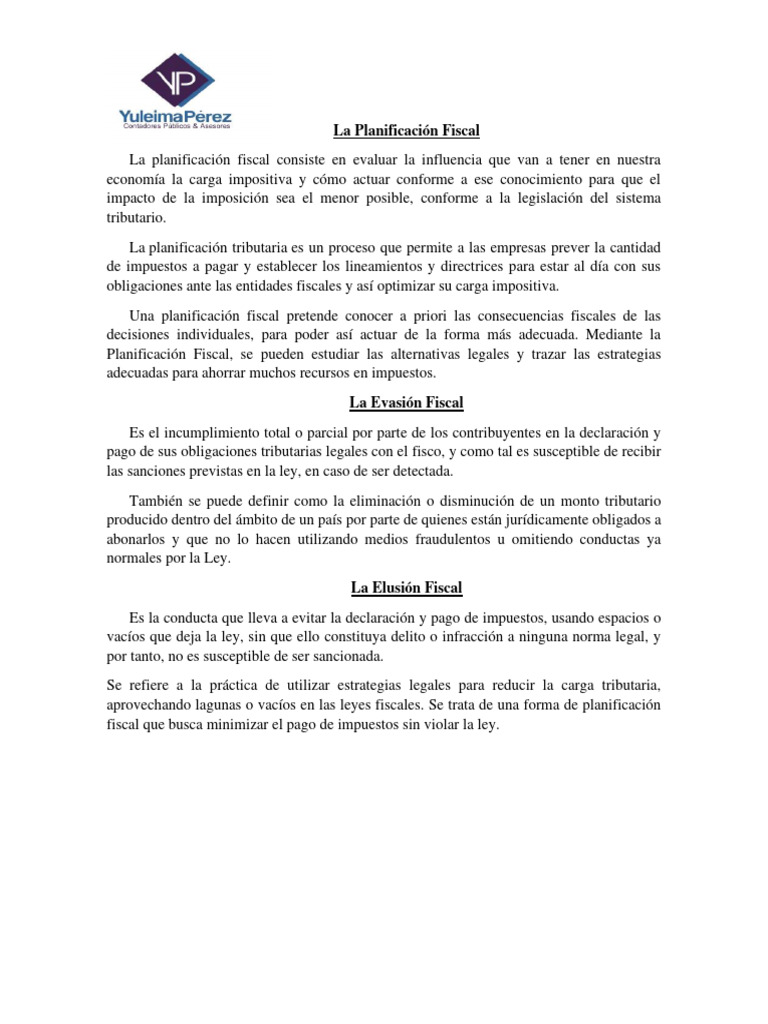 PLANIFICACION FISCAL PRINCIPIOS METODOLOGIA Y APL visual data 4