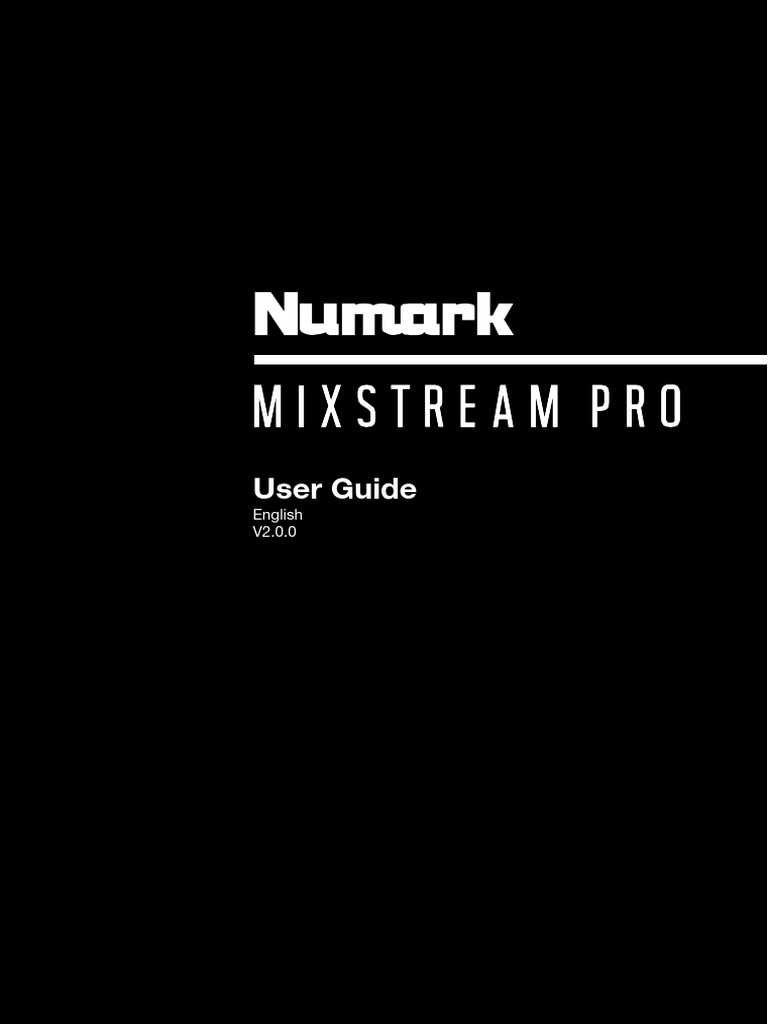 Mixstream Pro User Guide V2.0.0 | PDF | Computers
