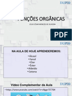 Webinar - Funções Orgânicas 06.10.2021