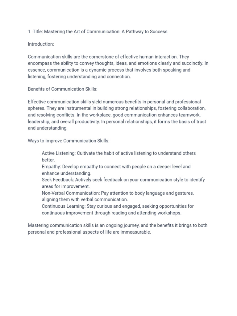 Ishaan Singh English | PDF | Communication | Empathy