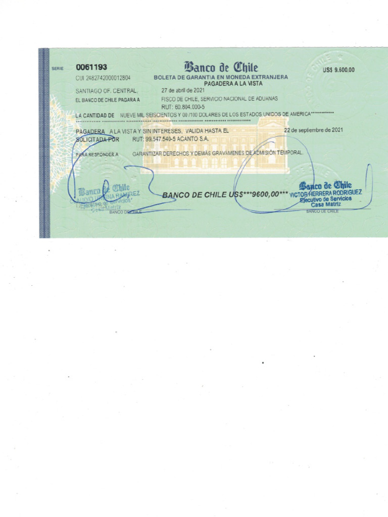 Boleta de Garantia Ad Temp PDF