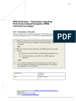 Tsl7557t PBN Declaration Declaration Regarding Performance Based Navigation PBN