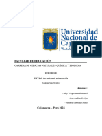 "Universidad Nacional de Cajamarca": Informe, La Cadena Alimenticia en La Laguna San Nicolás