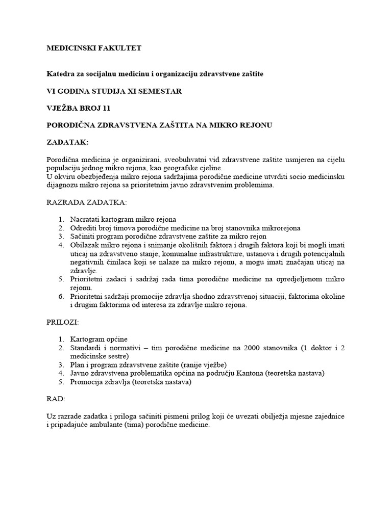 Medicinski Fakultet PDF