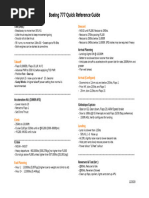 Boeing 777 Quick Reference Guide