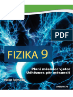 Plani Dhe Udhezuesi FIZIKA 9