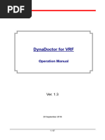 DynaDoctor - For - VRF - Operation - Manual v1.3