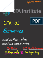 CFA Level 01 Eco Notes