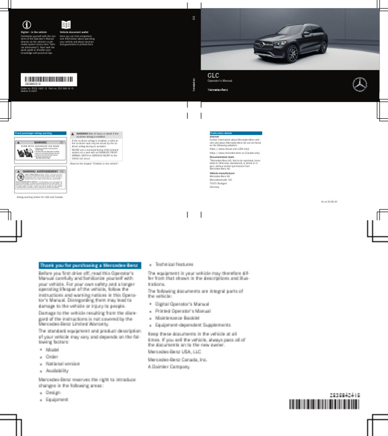 MERCEDES BENZ OWNERS MANUAL FREE DOWNLOAD visual data 4