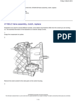 41183-2 Valve Assembly, Clutch, Replace