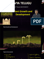 Plant Growth and Development Class 12