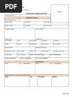 Mgt. Application-Square Textiles PLC