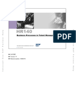 HR140 - Business Processes in Talent MGMT