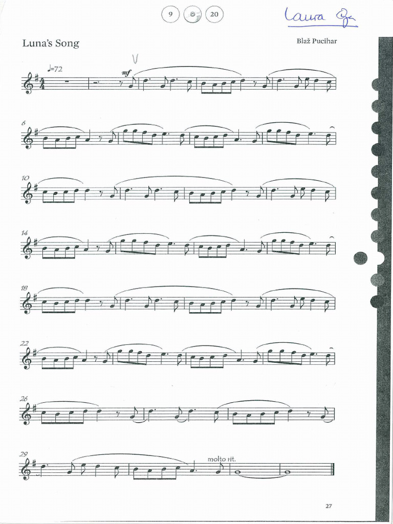 Luna S Song | PDF
