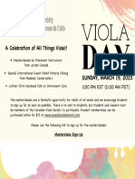 Viola Day Poster