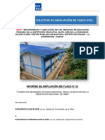 Informe de Ampliacion Plazo N°02