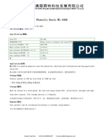 TDS For Phenolic WL-1602