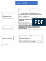 Systeme de Chauffe Cahier de Charge