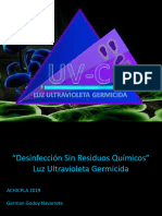 Desinfección Sin Residuos Químicos Luz Ultravioleta Germicida