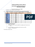 Travaux Pratiques Sur Excel