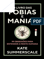 O Livro Das Fobias e Manias - Kate Summerscale