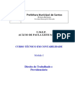 Apostila - Direito Do Trabalho e Previdenciário