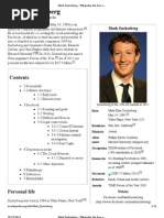 Download Mark Zuckerberg - Wikipedia The Free Encyclopedia by Rupam Das SN69886536 doc pdf