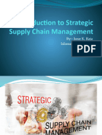 Introduction To Strategic Supply Chain M