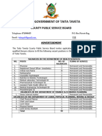 Vacancies For Various Positions Dated 26th March 2021