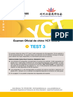 Certificacion Chino Yct2 Test 3