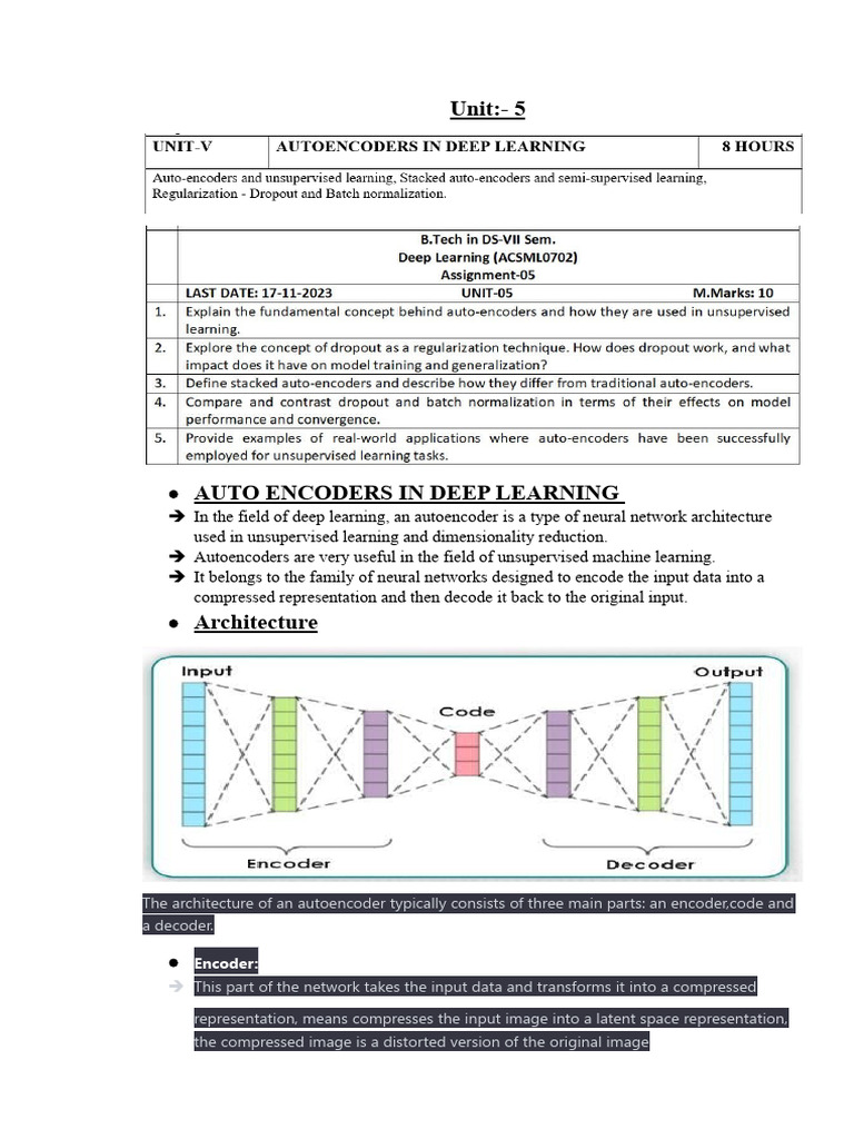 Unit 5 Self Notes | PDF