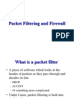 Packet Filtering
