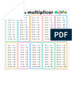 Doc4 Tabla Multiplicar