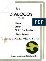 (PLATÃO.1T) ALCIBÍADES SEGUNDO (Trad. C. A. Nunes - 1986)