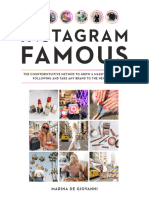 Instagram Famous - The Counterintuitive Method To Grow A Massive Instagram Following and Take Any Brand To The Next Level by Marina de Giovanni