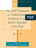 The Old Testament As Authoritative Scripture in The Early Churches of The East