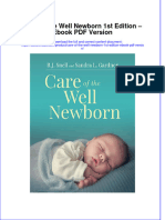 Care of the Well Newborn 1st Edition eBook PDF Version