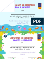 Certificados de PROMOCIÓN