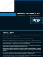 Treadmill Program Booklet (Print Version)