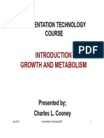 Microorganisms Growth and Metabolism