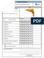 Check List Taladro Electrico Ziur