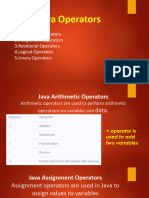 Java Operators (Update)